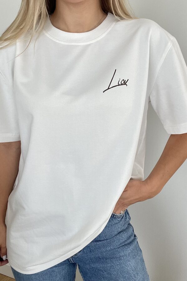 Minimalistiniai marškinėliai LIOV